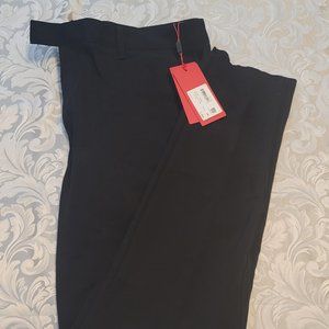 HUGO MENS HENDRIS JERSEY SLIM FIT PANTS BLACK 34R